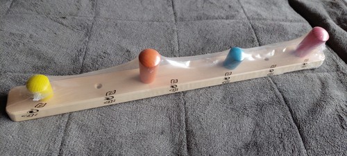 Ikea flisat wooden knob rack - flisat,