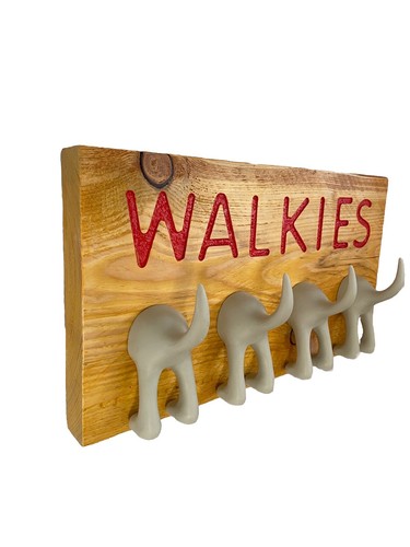 Handmade dog lead hanger - lead,