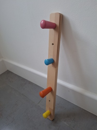 Ikea wooden coat hooks pegs - ikea,
