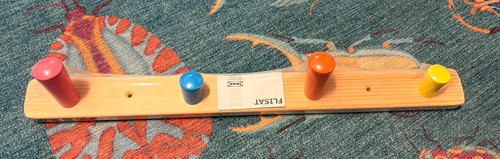 Ikea flisat knob wall rack - flisat,